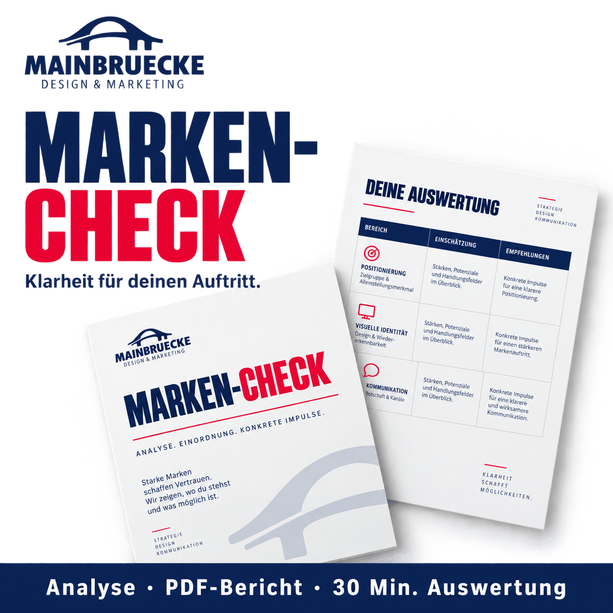 Mainbrücke Marken-Check